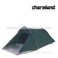Tent with camping vestibule entry